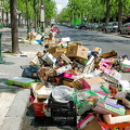 Rubbish at the end of market day